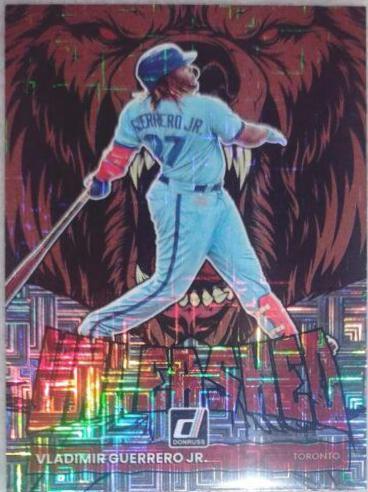 Vladimir Guerrero Jr. [Vector] #UL-7 Prices | 2022 Panini Donruss