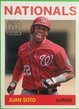 Juan Soto #70YT-14 Baseball Cards 2021 Topps 70 Years of Baseball