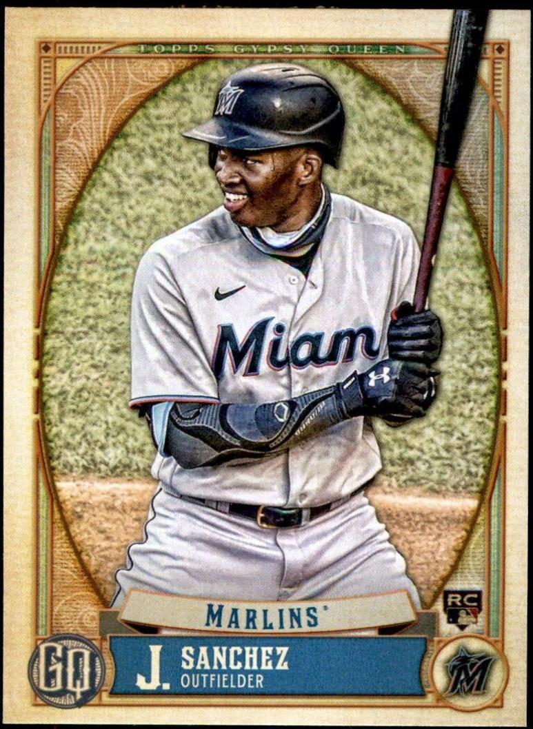 Jesus Sanchez #268 Baseball Cards 2021 Topps Gypsy Queen