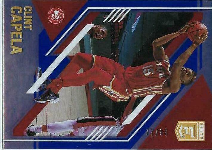 Clint Capela #9 Basketball Cards 2020 Panini Donruss Elite