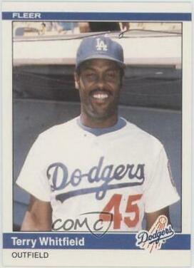Terry Whitfield #U-125 Baseball Cards 1984 Fleer Update