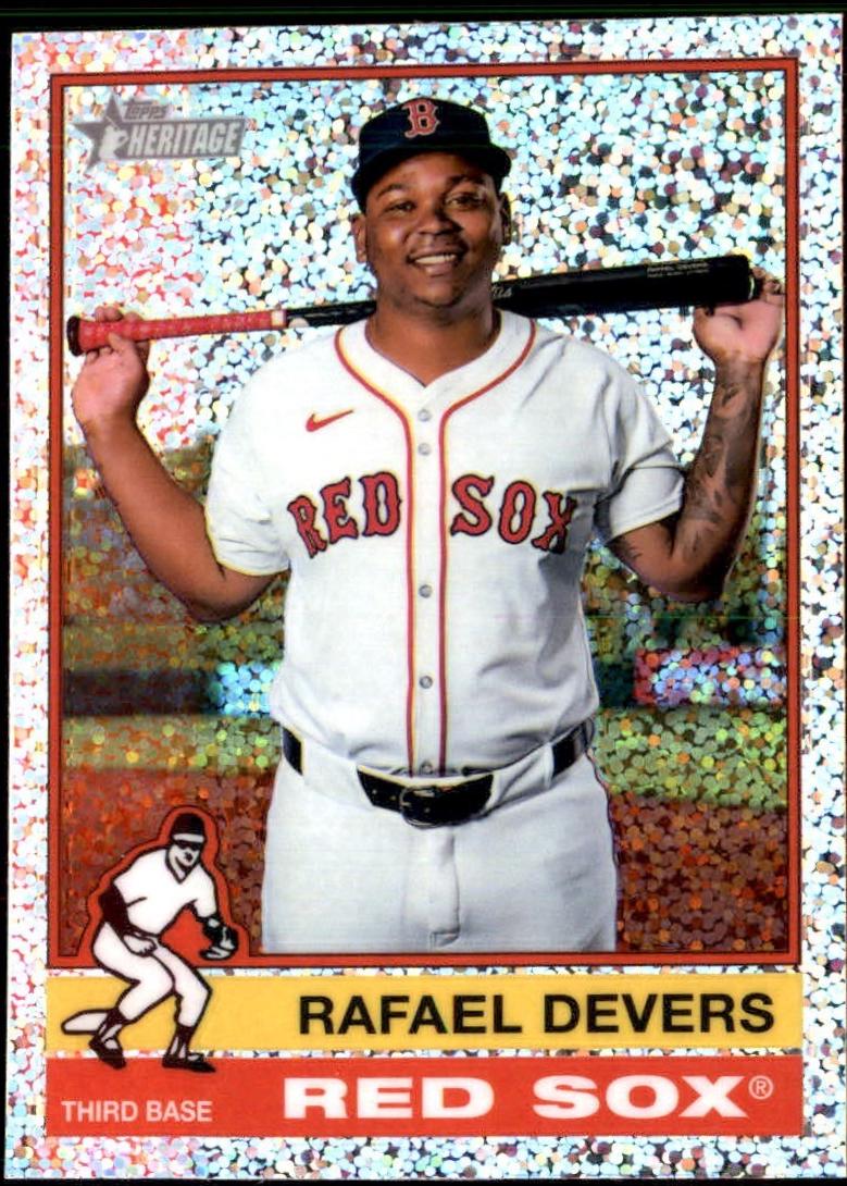 Rafael Devers [Silver Sparkle Variation] #445