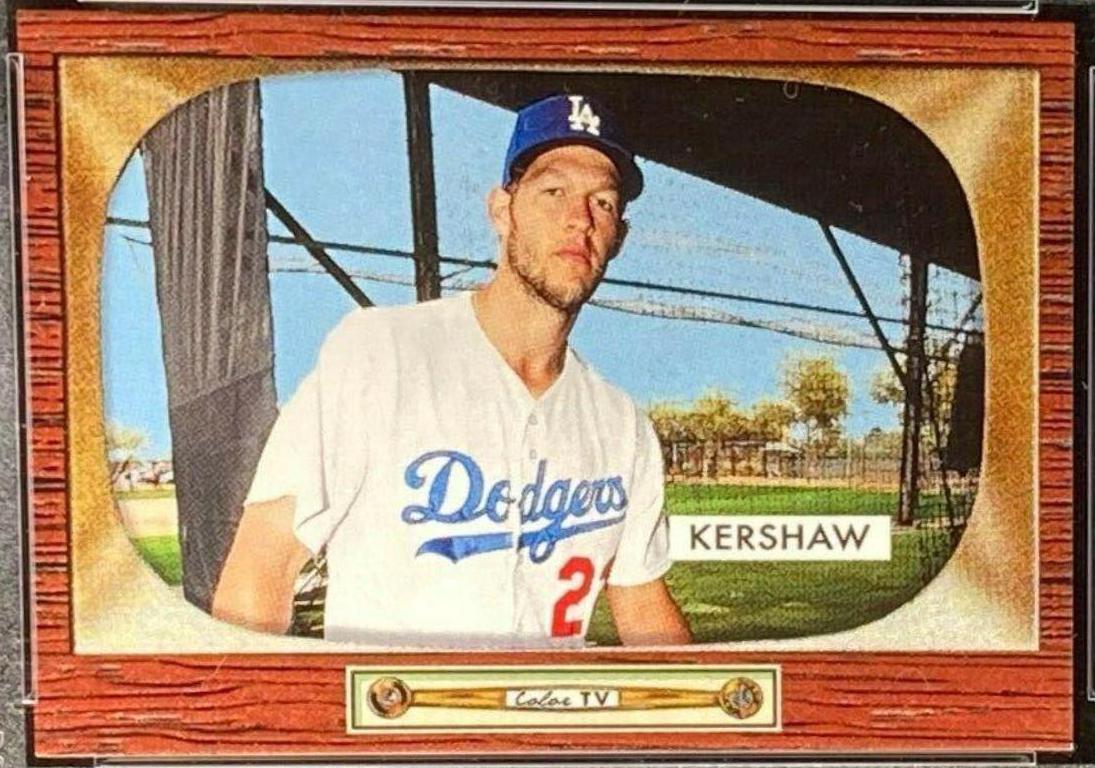 Clayton Kershaw #14 Baseball Cards 2016 Topps Throwback Thursday