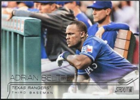 Adrian Beltre #15 Baseball Cards 2015 Stadium Club