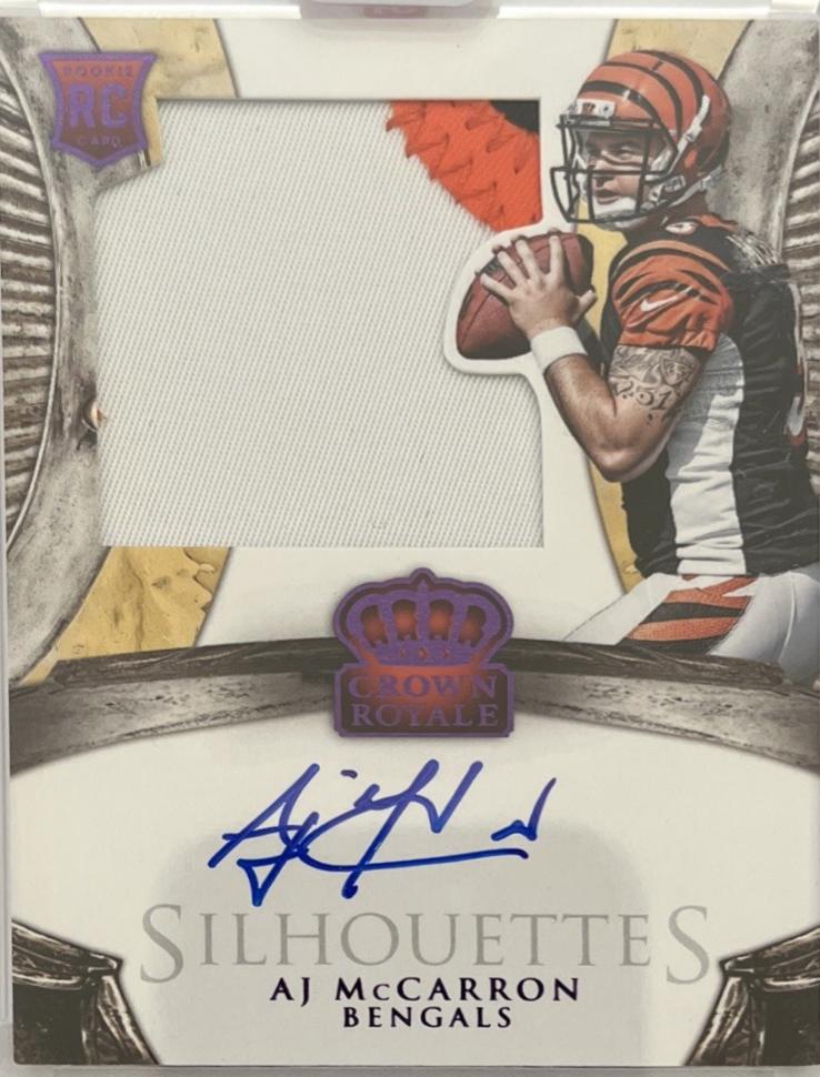 AJ McCarron [Patch Autograph Purple] #239