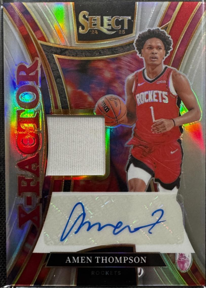 Amen Thompson [Gold Prizm] #12