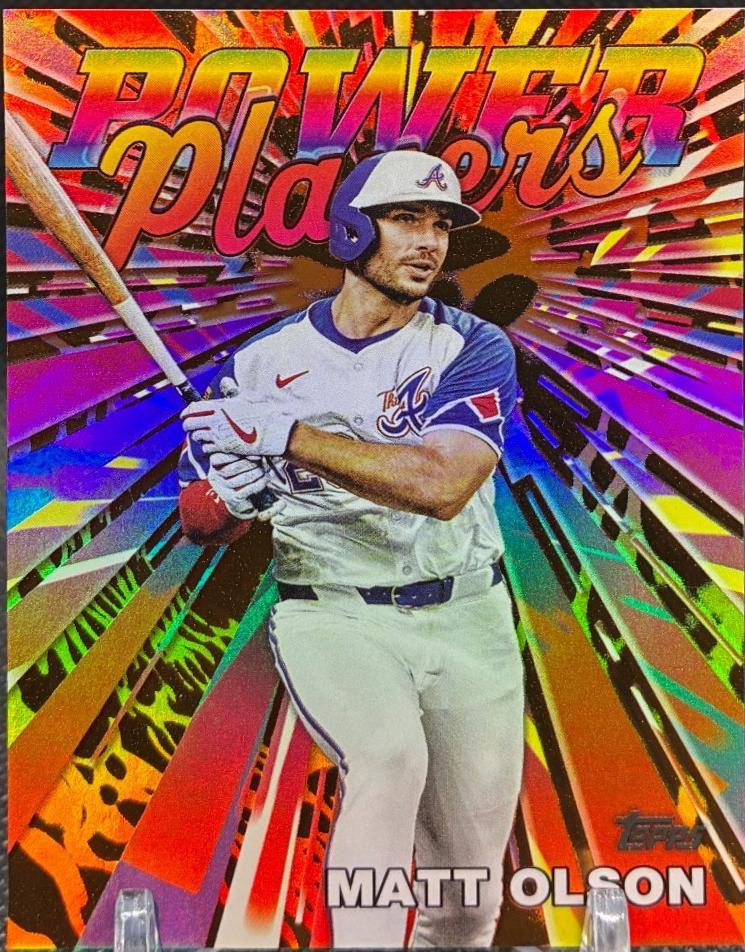 Matt Olson [Orange] #PP-4 Prices | 2025 Topps Celebration Mega Box