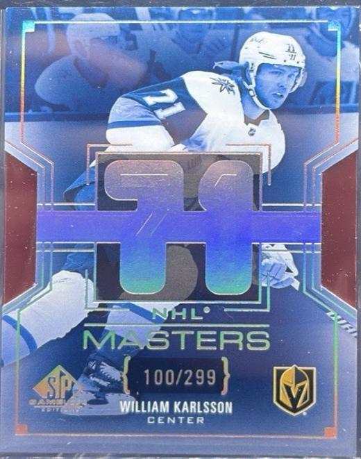 William Karlsson #NM-30 2025-26 SP Game Used NHL Masters
