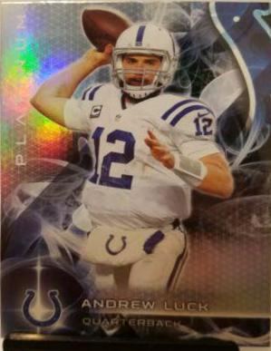 Andrew Luck #20 Football Cards 2015 Topps Platinum