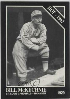 Bill McKechnie #34 Baseball Cards 1991 Conlon Collection