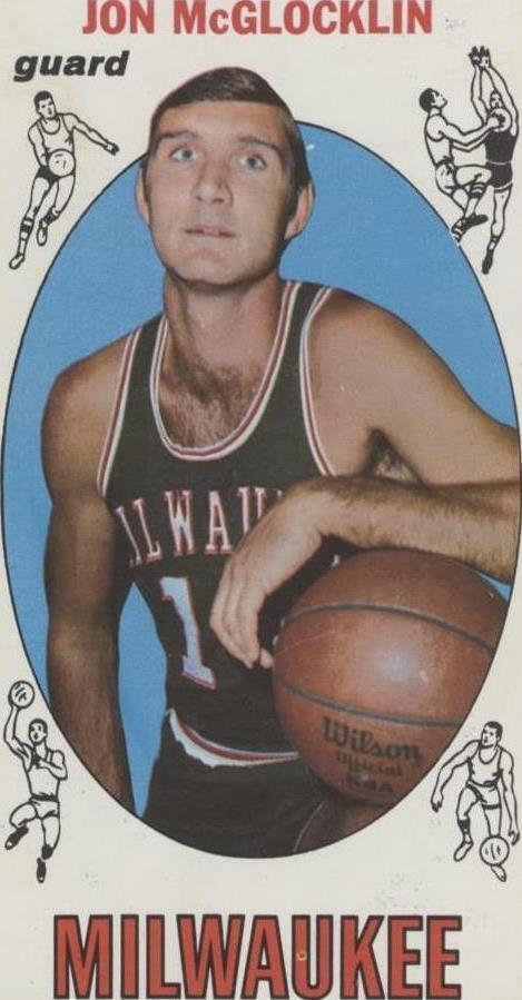 Jon McGlocklin #14 Basketball Cards 1969 Topps