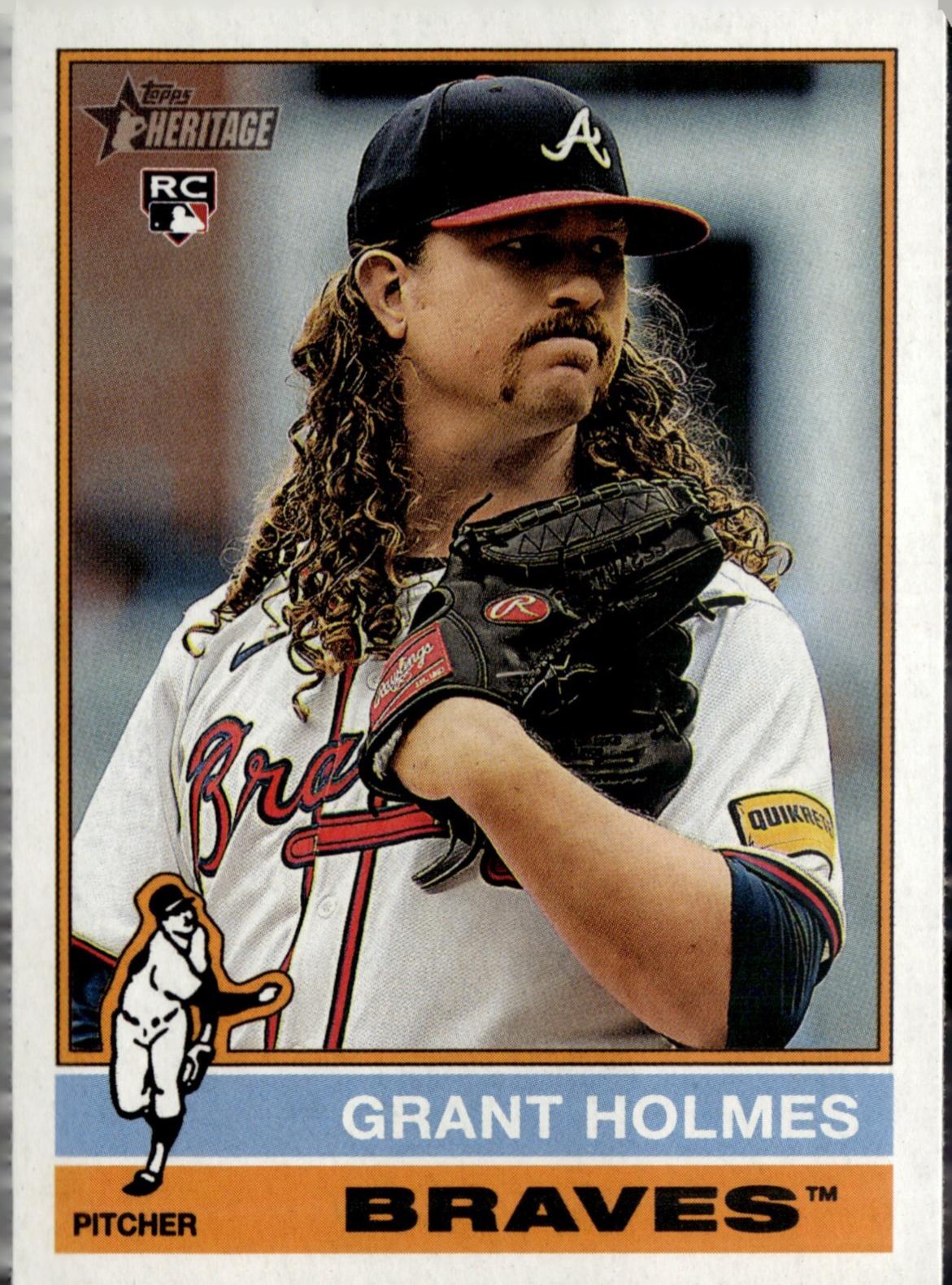 Grant Holmes #22 Baseball Cards 2025 Topps Heritage