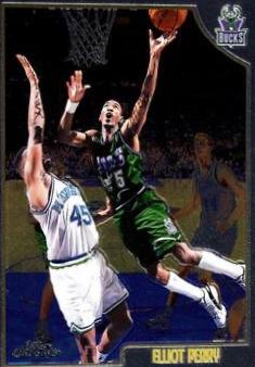 Elliot Perry #26 Basketball Cards 1998 Topps Chrome