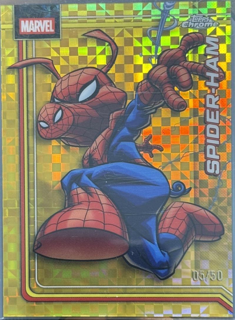 Spider-Ham Gold X-Fractor