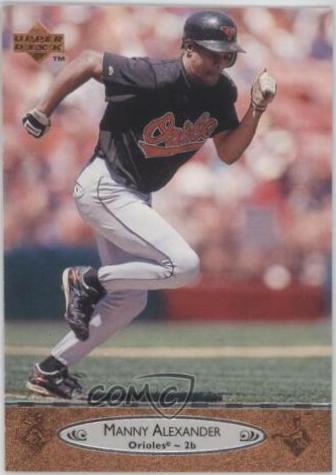 Manny Alexander #11 Baseball Cards 1996 Upper Deck