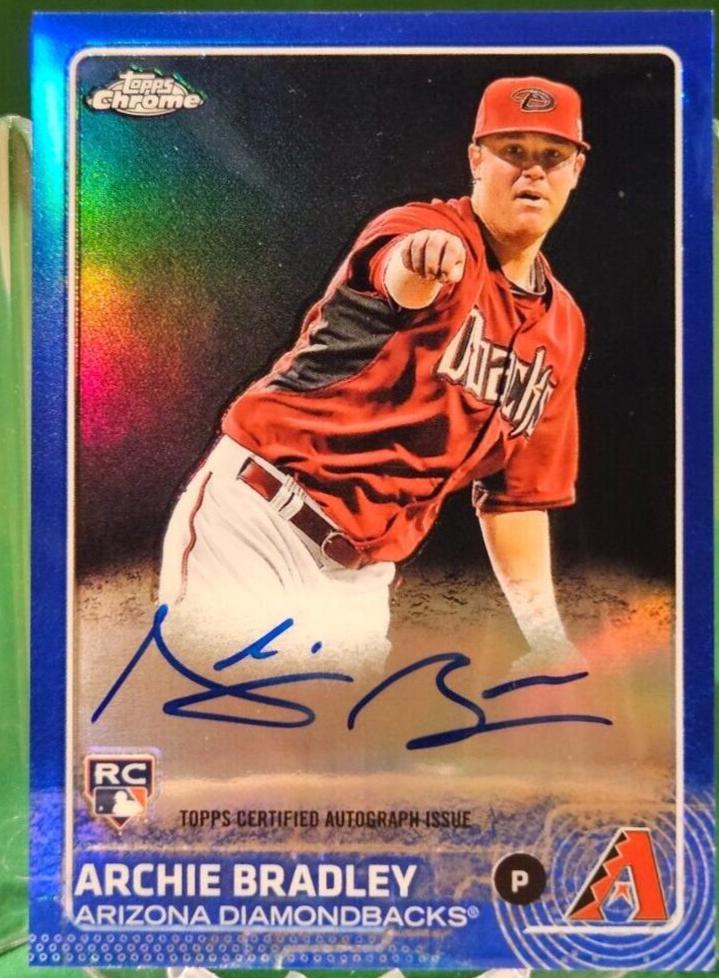 Archie Bradley #AR-AB Baseball Cards 2015 Topps Chrome Autograph Rookies