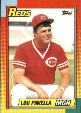 Lou Piniella #96T Baseball Cards 1990 Topps Traded