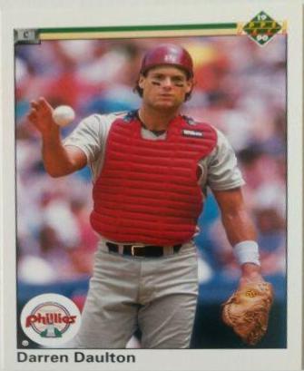Darren Daulton #418 Baseball Cards 1990 Upper Deck