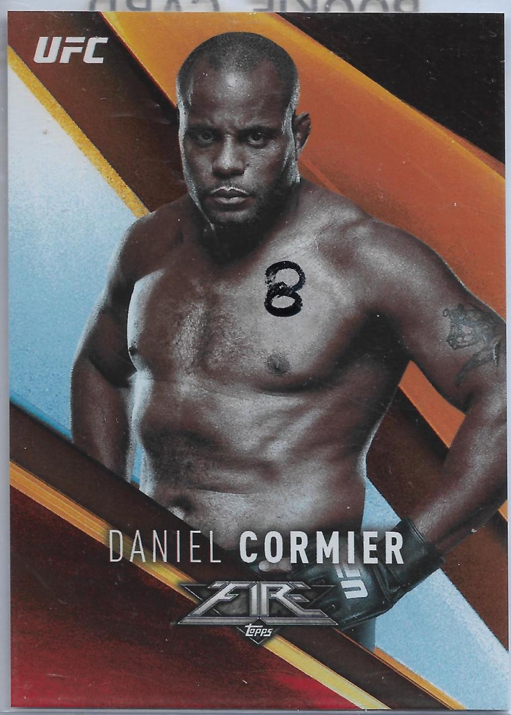 Daniel Cormier #5 Ufc Cards 2017 Topps UFC Fire
