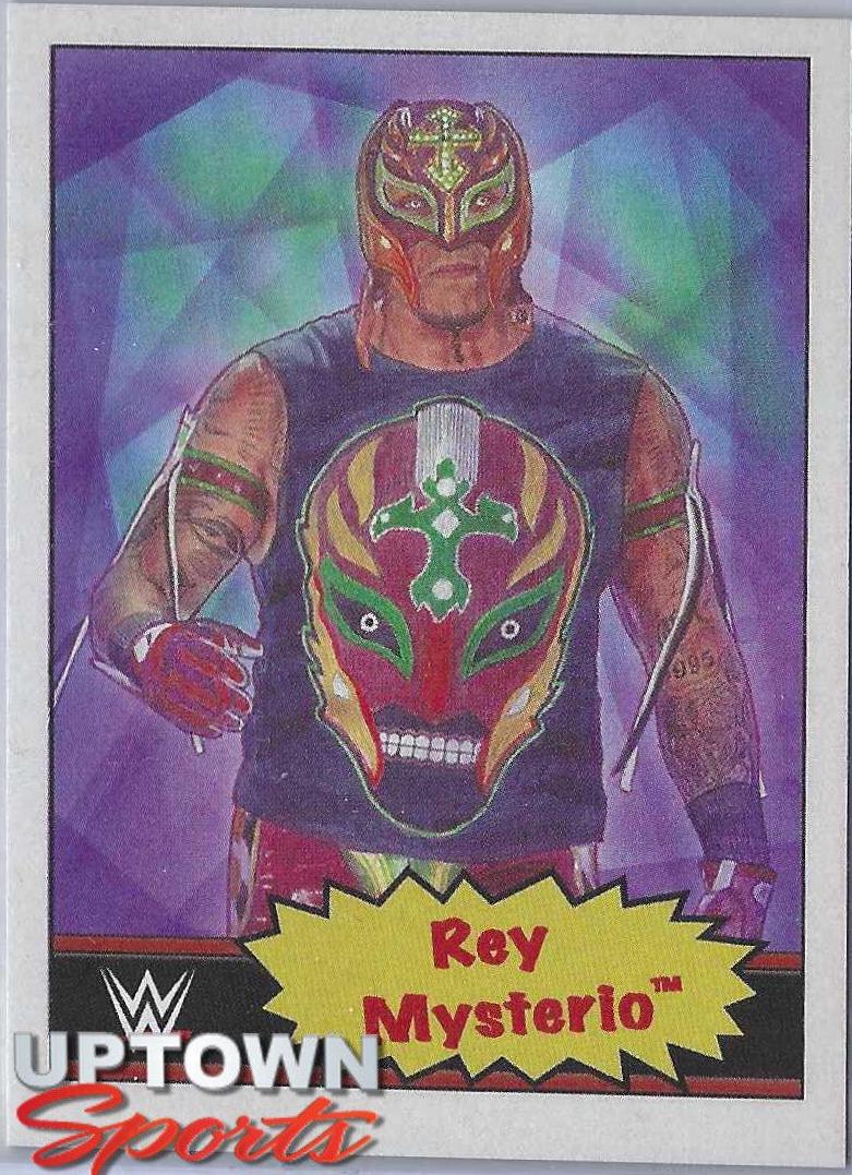 Rey Mysterio #47 Wrestling Cards 2021 Topps Living WWE
