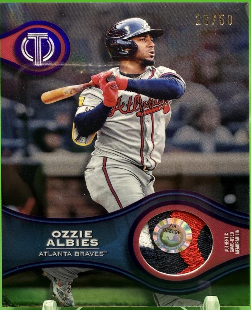 Ozzie Albies  [Purple] #SOA-OA