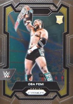 Oba Femi #199 Wrestling Cards 2024 Panini Prizm WWE
