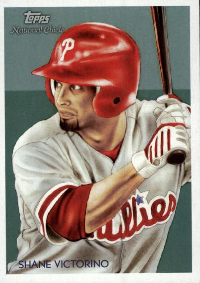 Shane Victorino #23 Baseball Cards 2010 Topps National Chicle