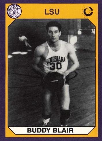 Buddy Blair #165 1990 Collegiate Collection Lsu Basketball