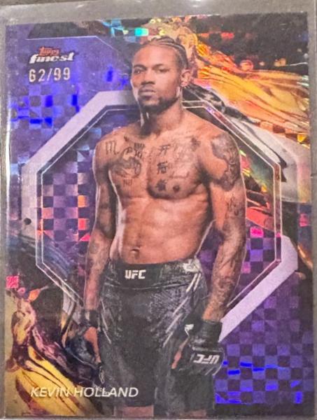 Kevin Holland [Purple Checkerboard Refractor] #179