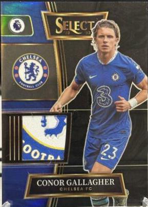 Conor Gallagher #SW-CG Soccer Cards 2022 Panini Select Premier League Swatches