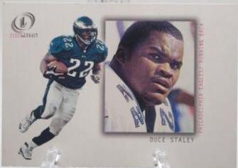 Duce Staley #23 Football Cards 2001 Fleer Legacy