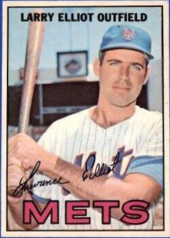 Larry Elliot #23 Baseball Cards 1967 O Pee Chee