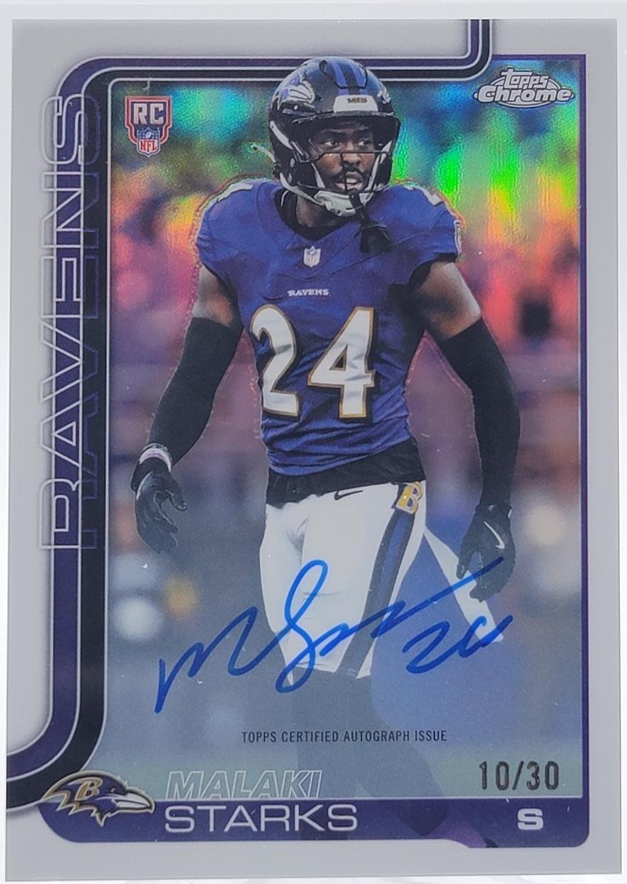 Malaki Starks [White Refractor] #RA-MS