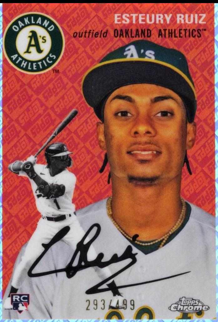 Esteury Ruiz [Topps Refractor] #51