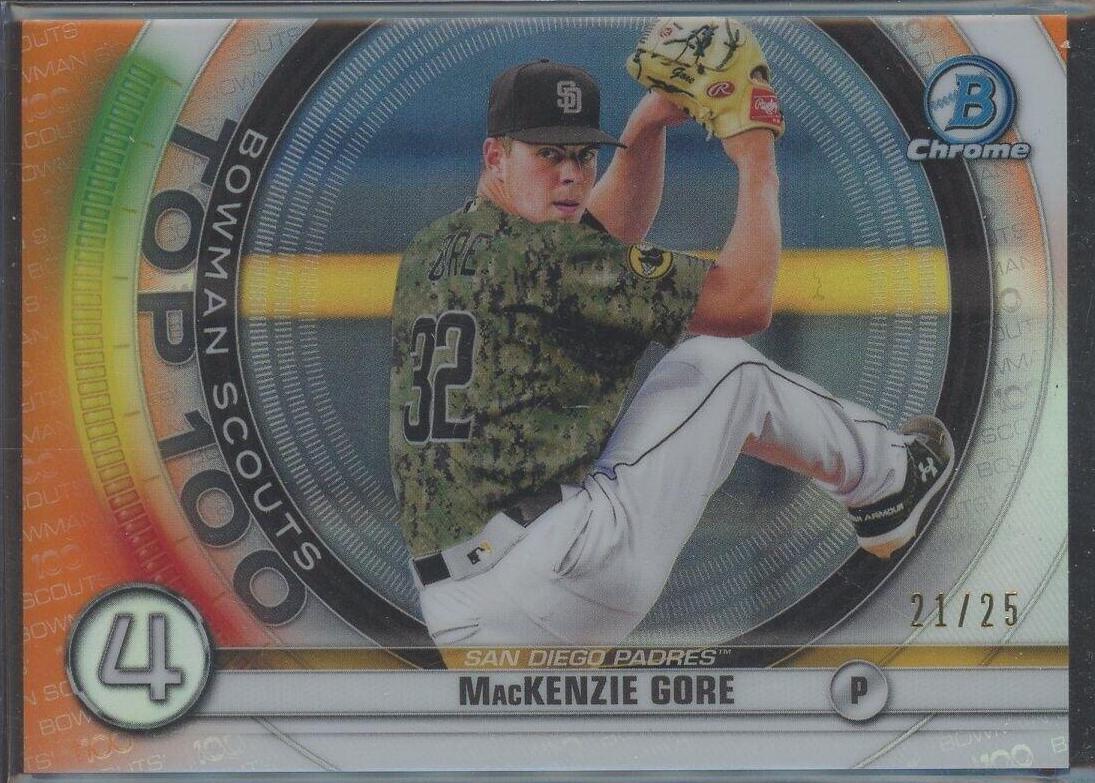 MacKenzie Gore [Orange Refractor] #BTP4