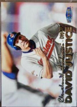 David Justice #153 Baseball Cards 1999 Fleer