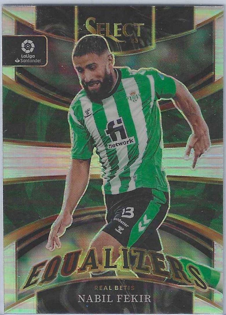 Nabil Fekir #17 Soccer Cards 2022 Panini Select La Liga Equalizers