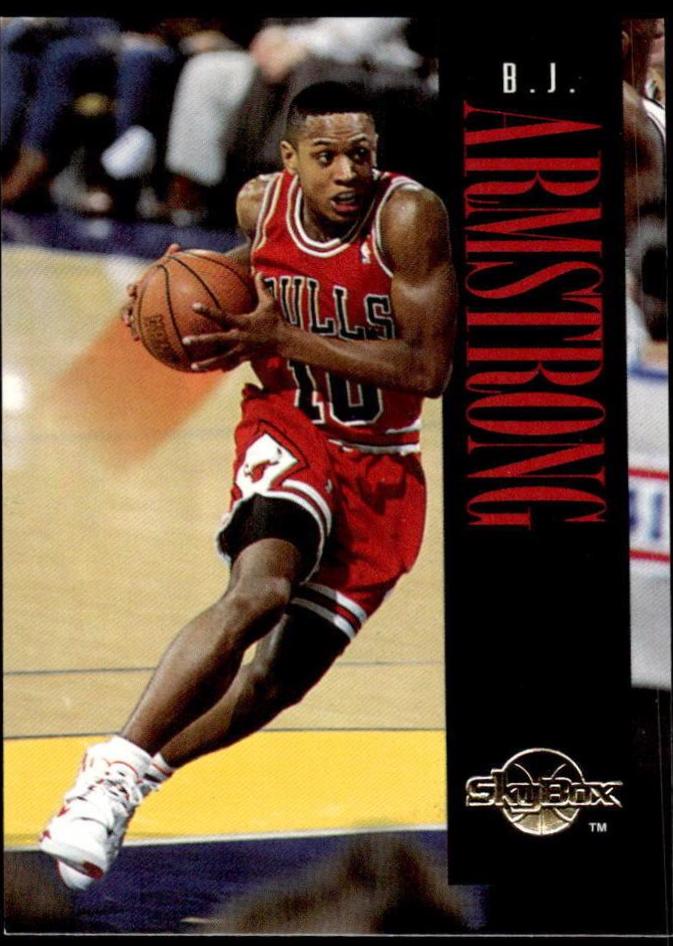 B.J. Armstrong #21 Basketball Cards 1994 SkyBox Premium