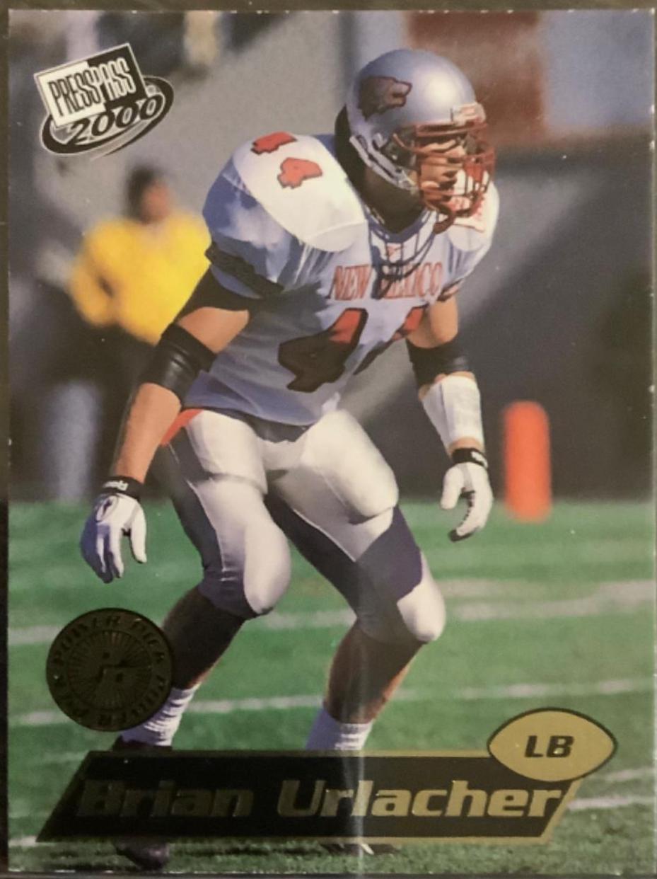 Brian Irlacher #PP9 Football Cards 2000 Press Pass Power Pick