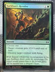 Sarkhan's Resolve [Foil] #158