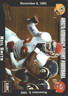 Neil Smith #41 1993 Action Packed Monday Night Football