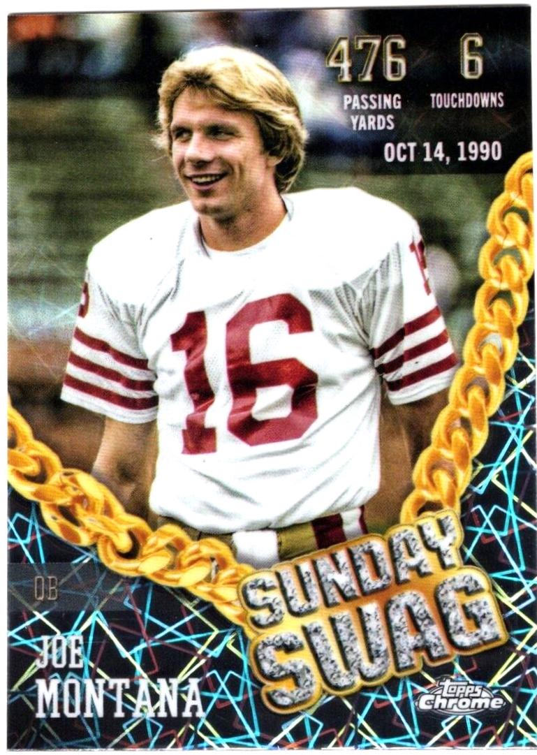 Joe Montana [Lazer Refractor] #SS-5
