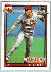 Rob Dibble #662 Baseball Cards 1991 Topps Desert Shield Prices