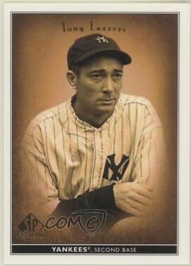 Tony Lazzeri #83 2002 SP Legendary Cuts Baseball