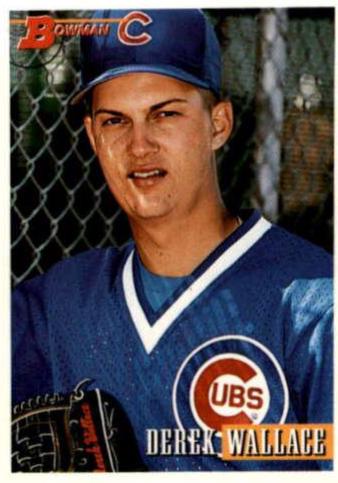 Derek Wallace #4 Baseball Cards 1993 Bowman