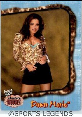 Dawn Marie #13 Wrestling Cards 2002 Fleer WWE Absolute Divas