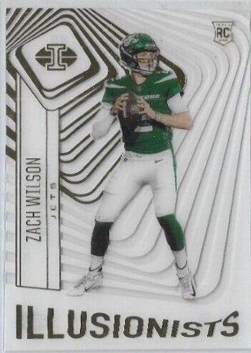 Zach Wilson #ILL-11 Football Cards 2021 Panini Illusions Illusionists
