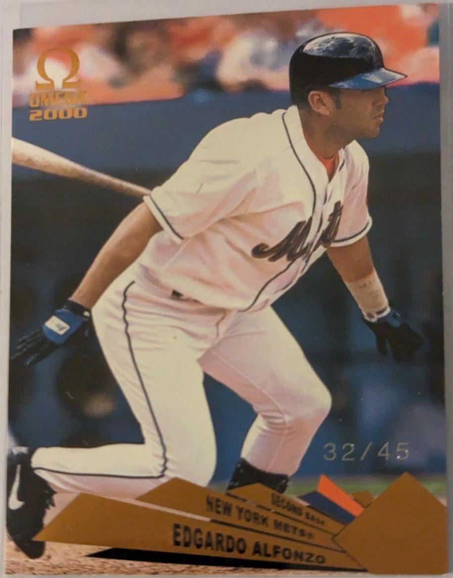 Edgardo Alfonzo #88 Baseball Cards 2000 Pacific Omega