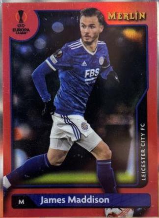 James Maddison #21 2021 Topps Merlin Chrome UEFA