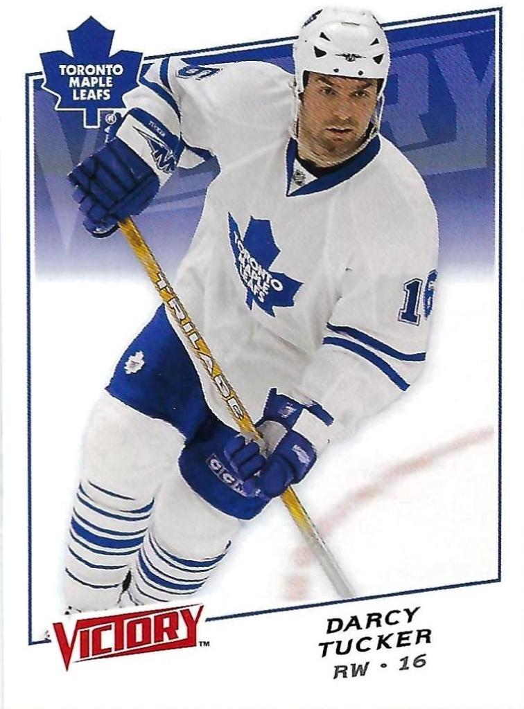 Darcy Tucker #17 Hockey Cards 2008 Upper Deck Victory